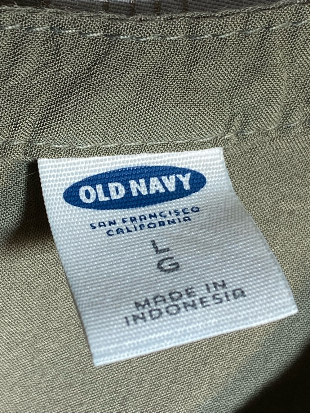 Old Navy Olive Sleeveless V-Neck Flow Tank - Picture 5 of 7